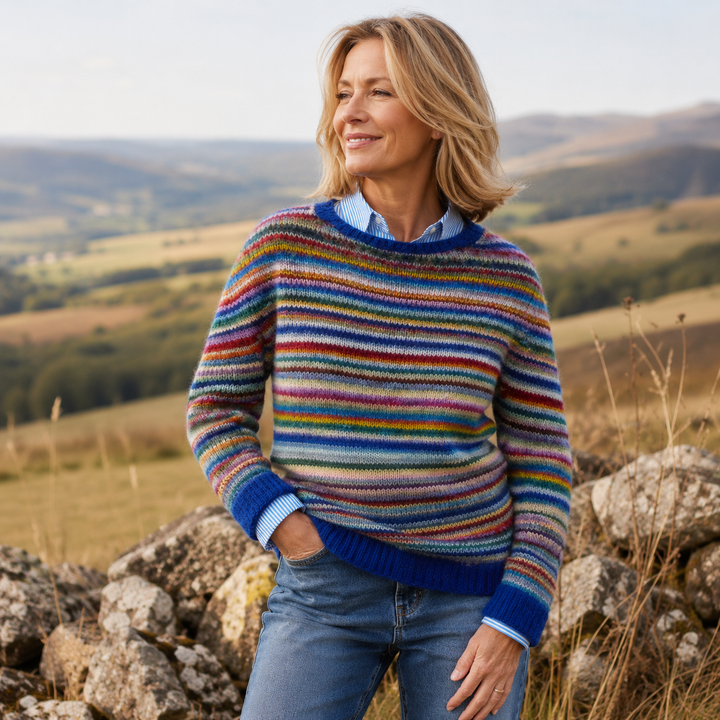 Megan Heritage Nordic Knit Jumper detail 4
