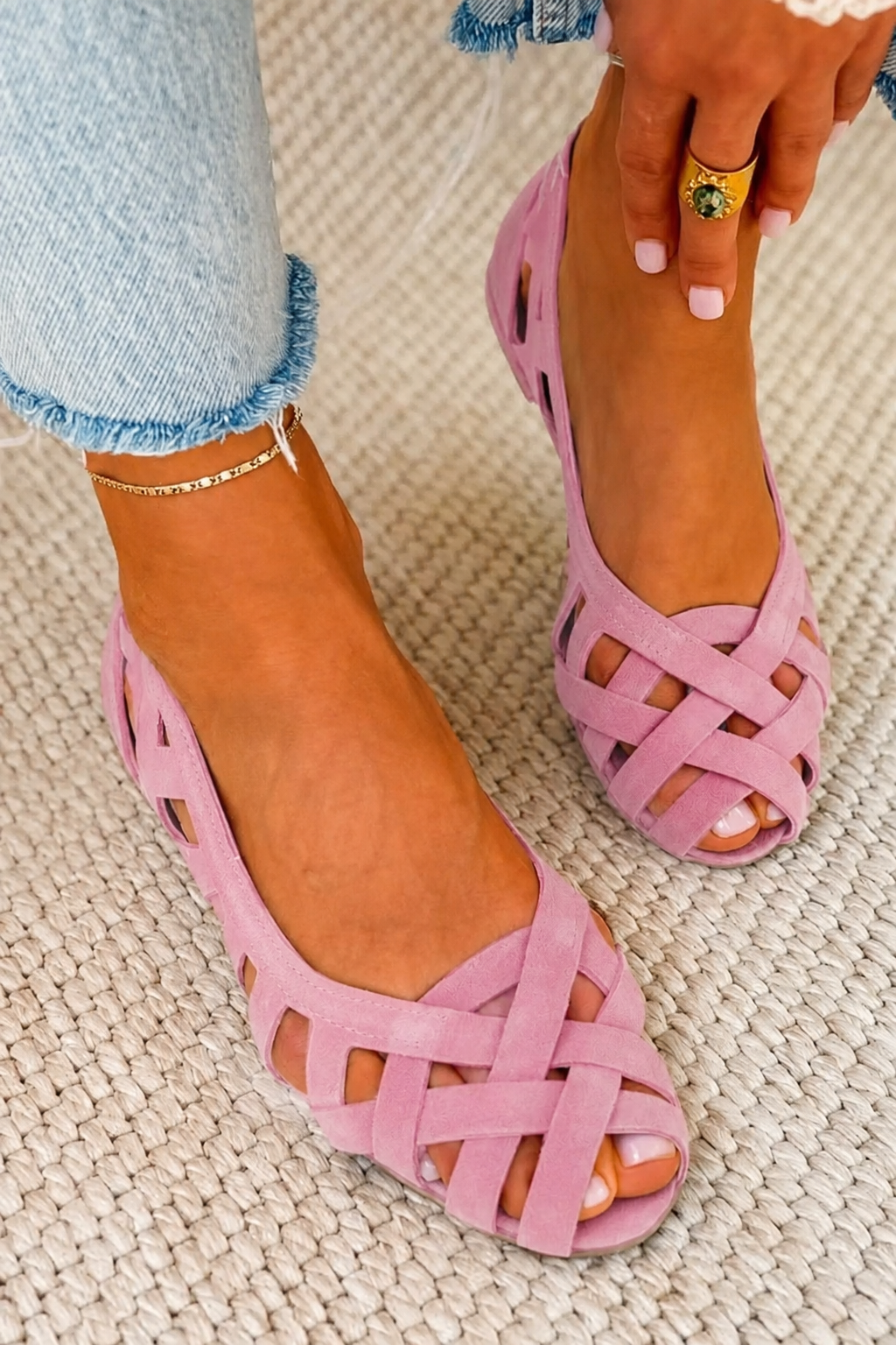 Venezia | Woven Flat Sandals