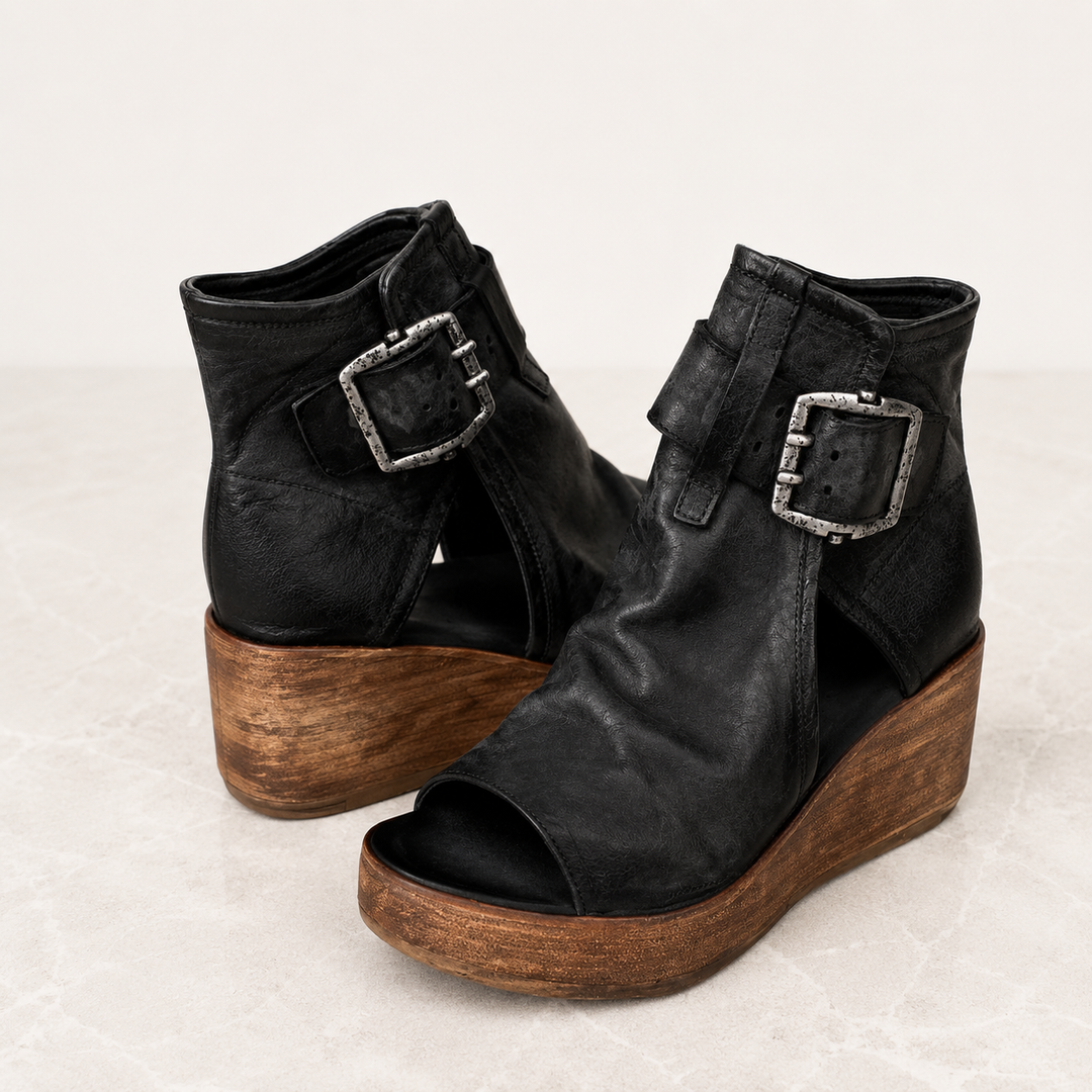 Rocca | Handcrafted Eco-Leather Heeled Sandals