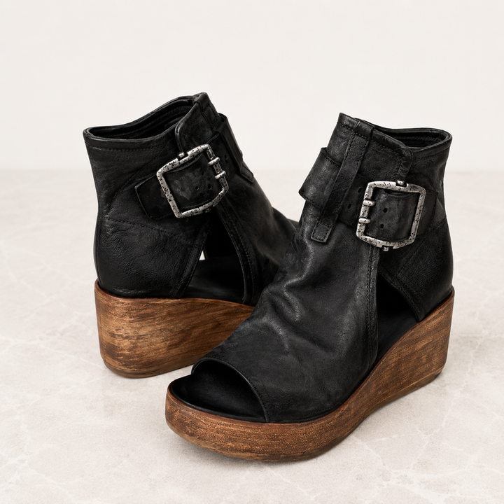 Rocca | Handcrafted Eco-Leather Heeled Sandals