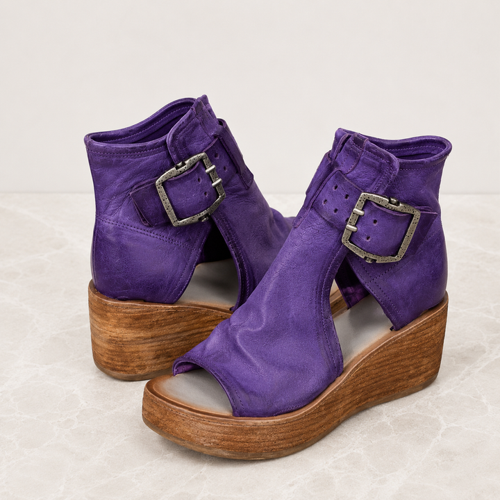 Rocca | Handcrafted Eco-Leather Heeled Sandals