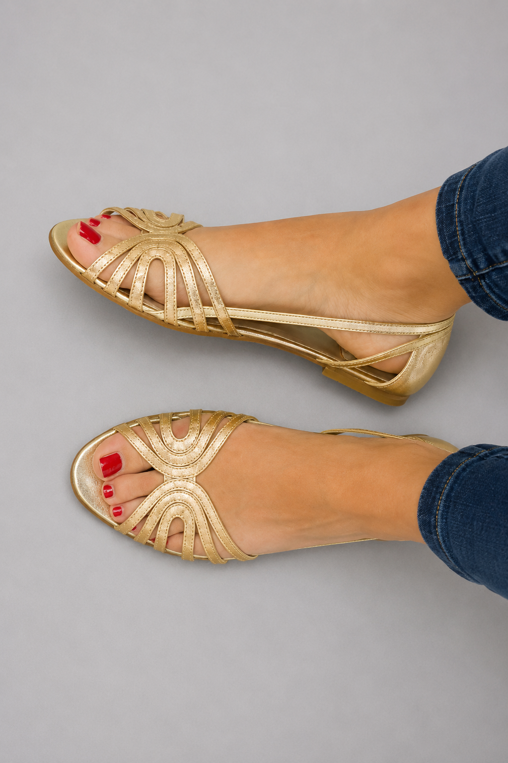 Solea | Thin Strap Flat Sandals