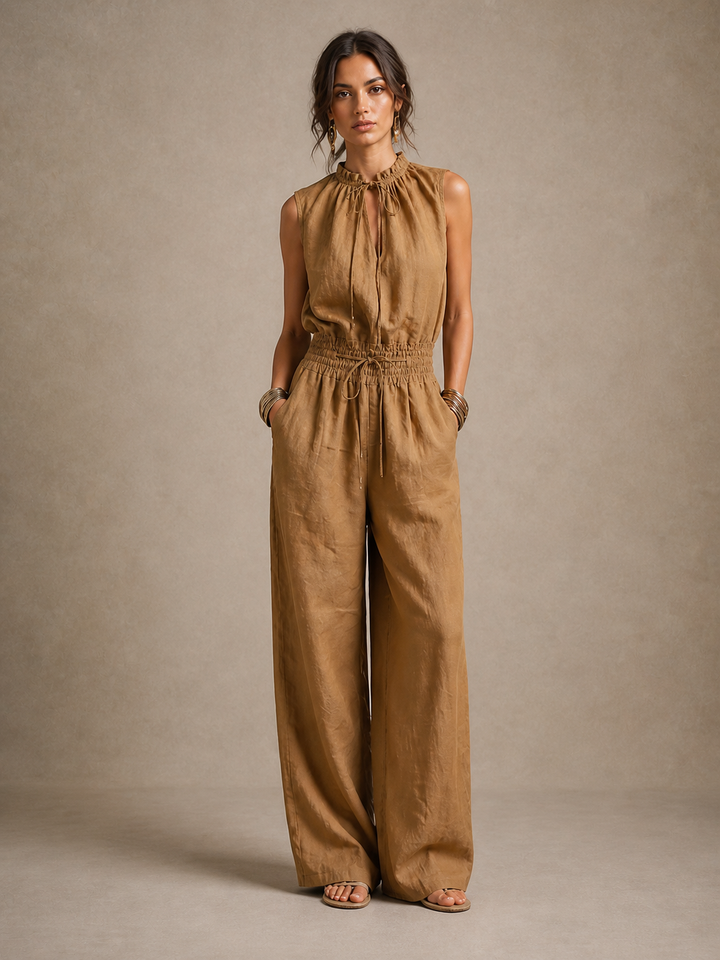 Constance Wide-Leg Jumpsuit