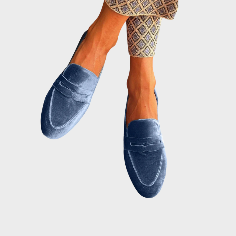 Giovanna | Patchwork Slip-On Loafers