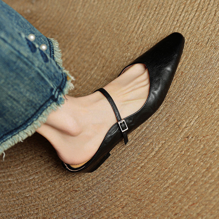 Renata | Mules in Genuine Leather