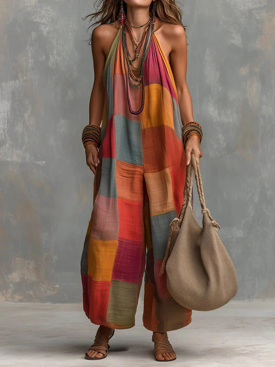 Bohemian™ Patchwork Jumpsuit – Freshness and freedom in a unique artistic style