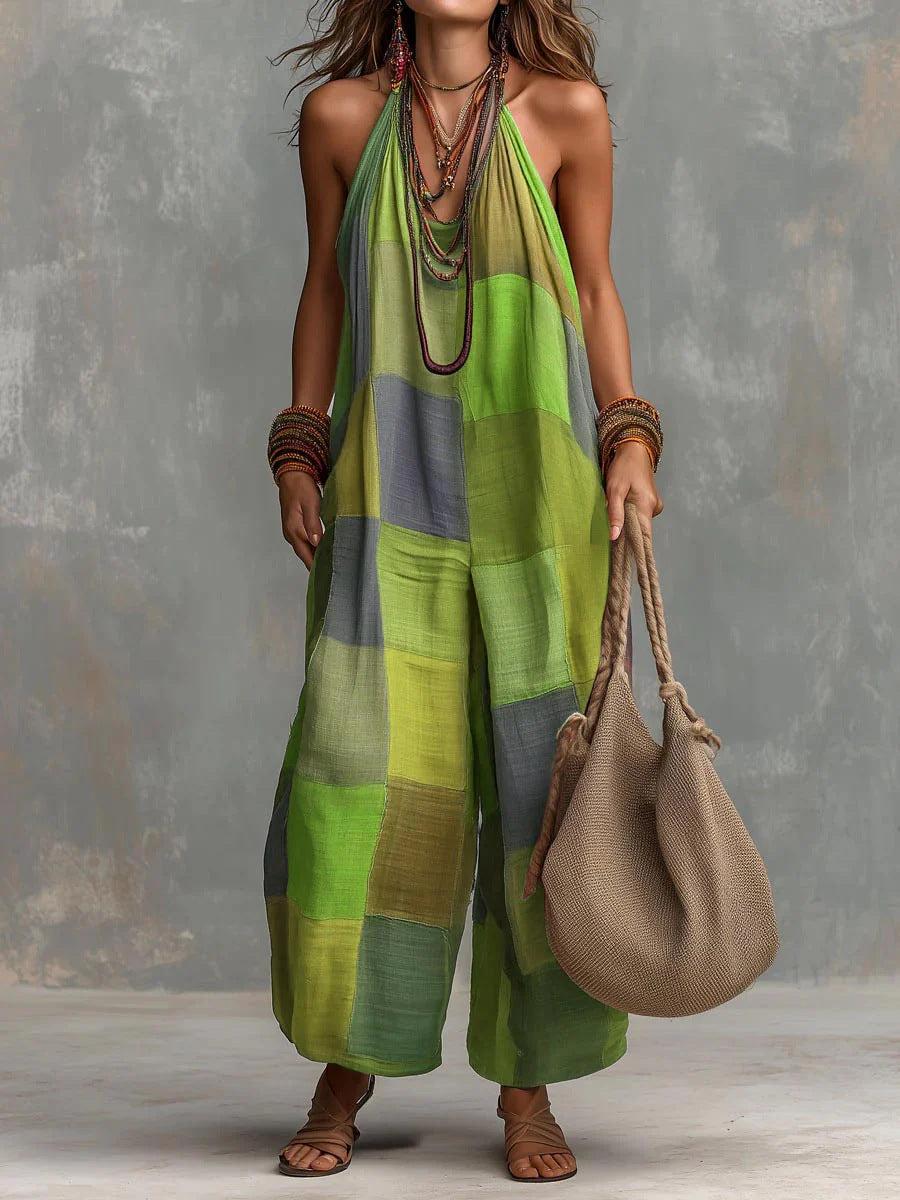 Bohemian™ Patchwork Jumpsuit – Freshness and freedom in a unique artistic style