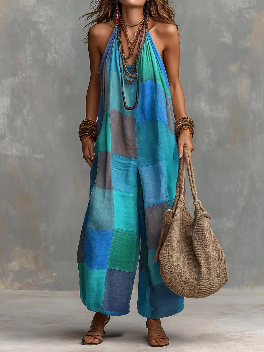 Bohemian™ Patchwork Jumpsuit – Freshness and freedom in a unique artistic style