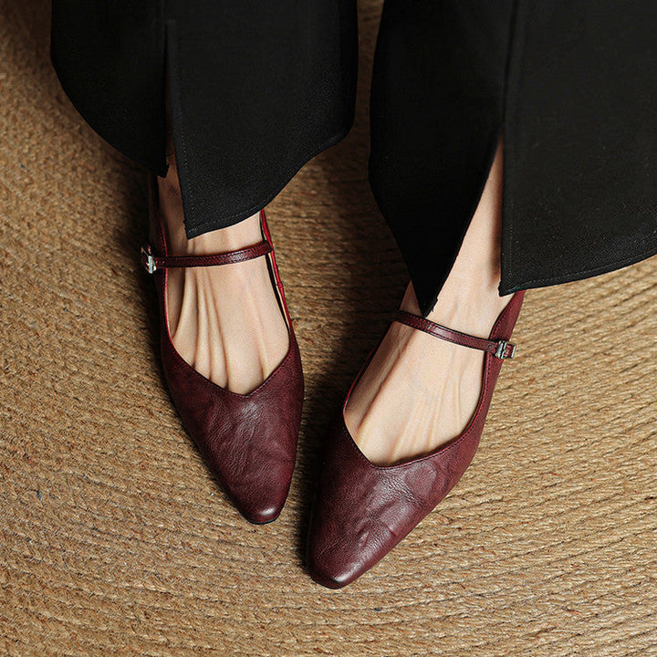 Renata | Mules in Genuine Leather