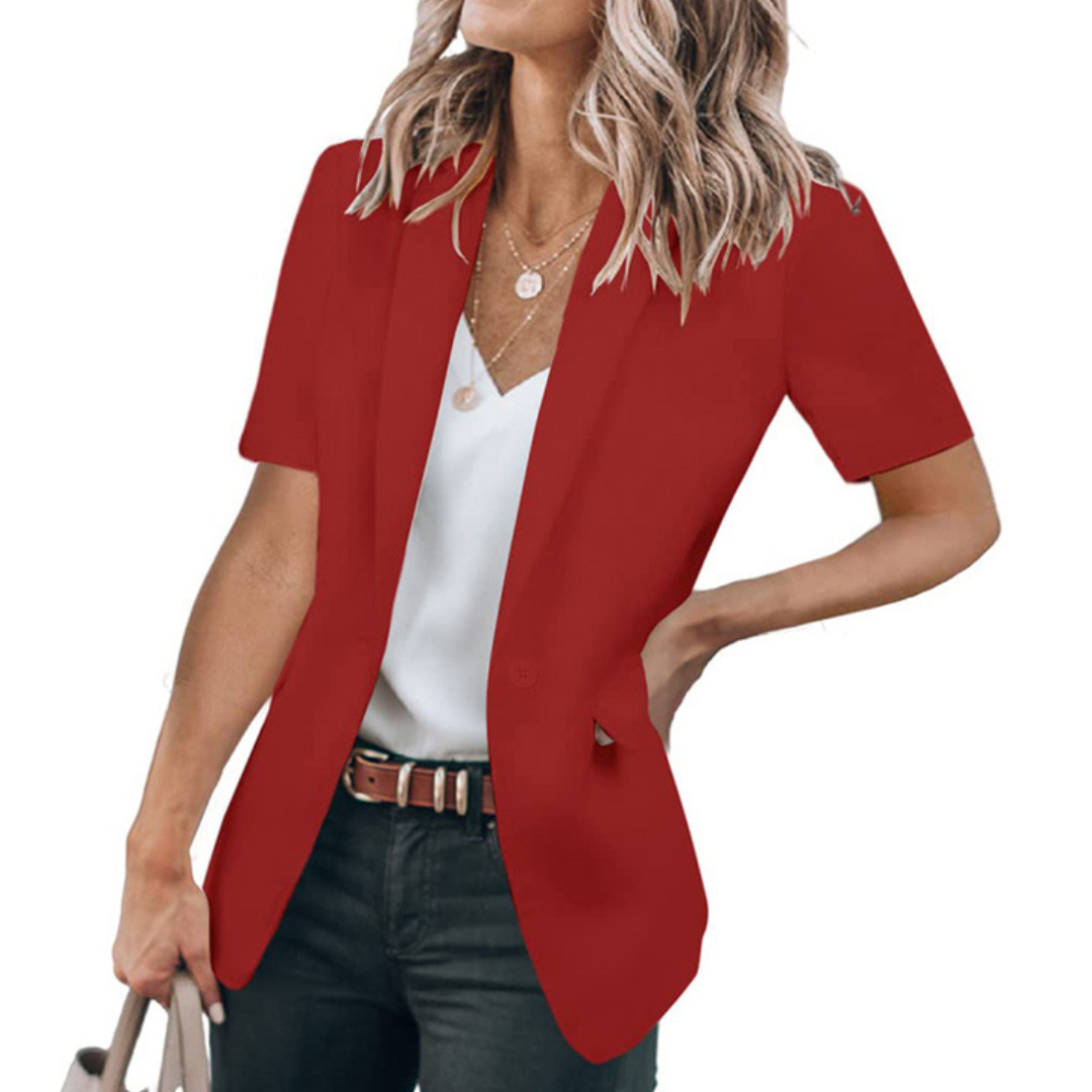 Lisanne | Short-sleeve casual blazer