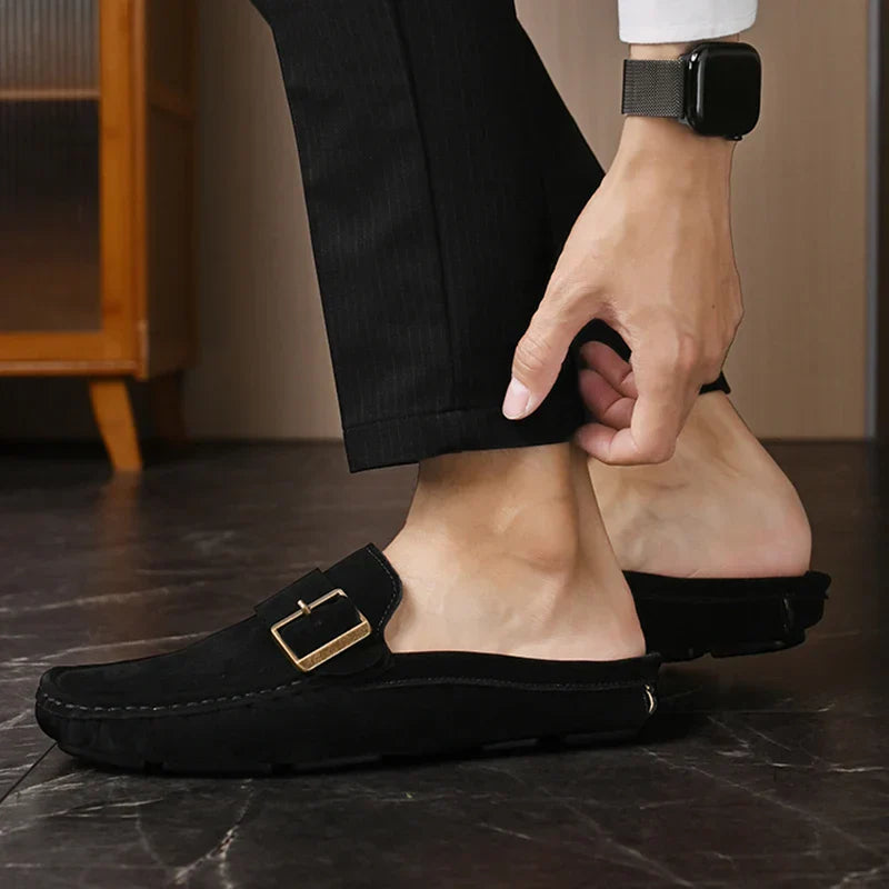 Zayden Suede Mules