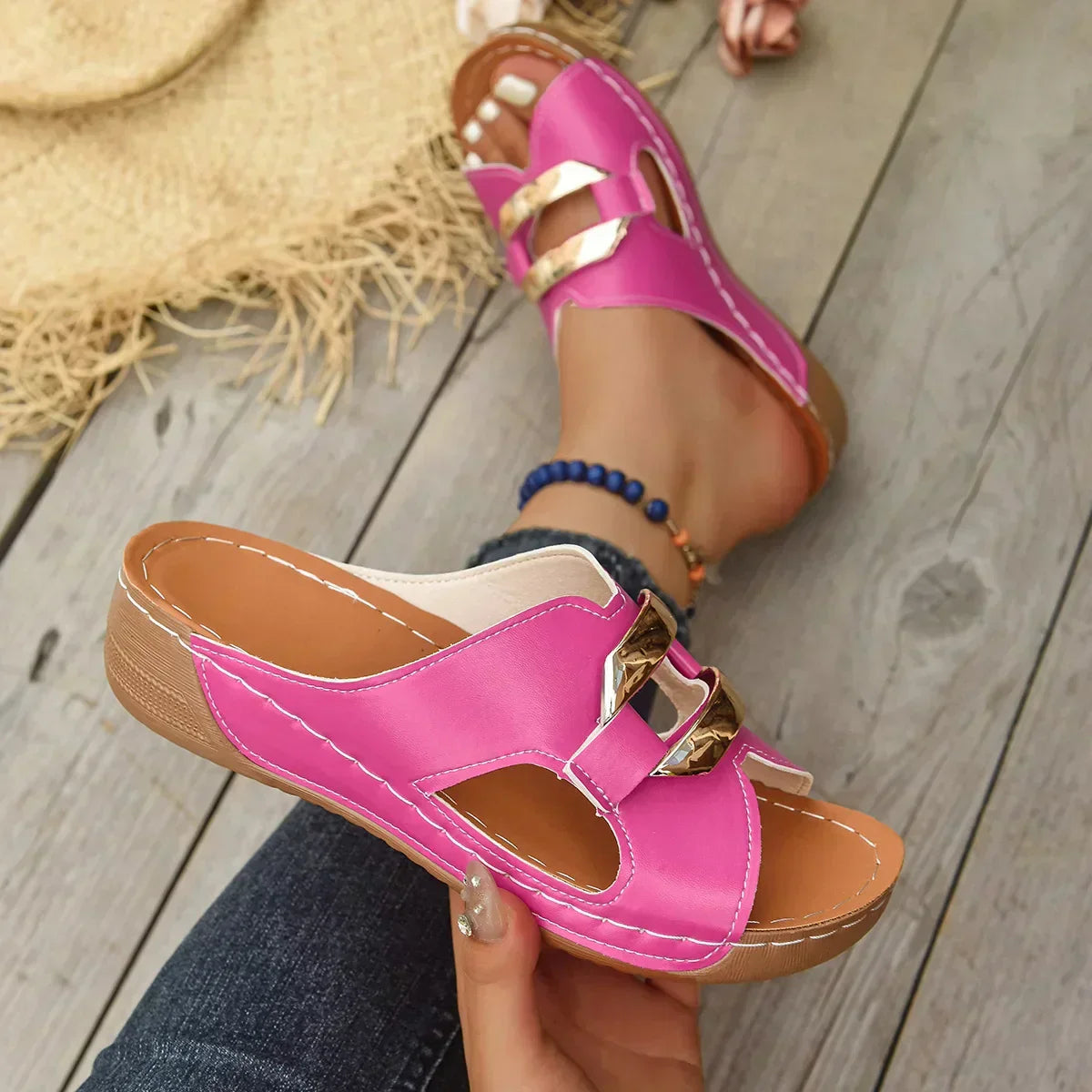 Lina | Orthopaedic Wedge Heel Sandals™