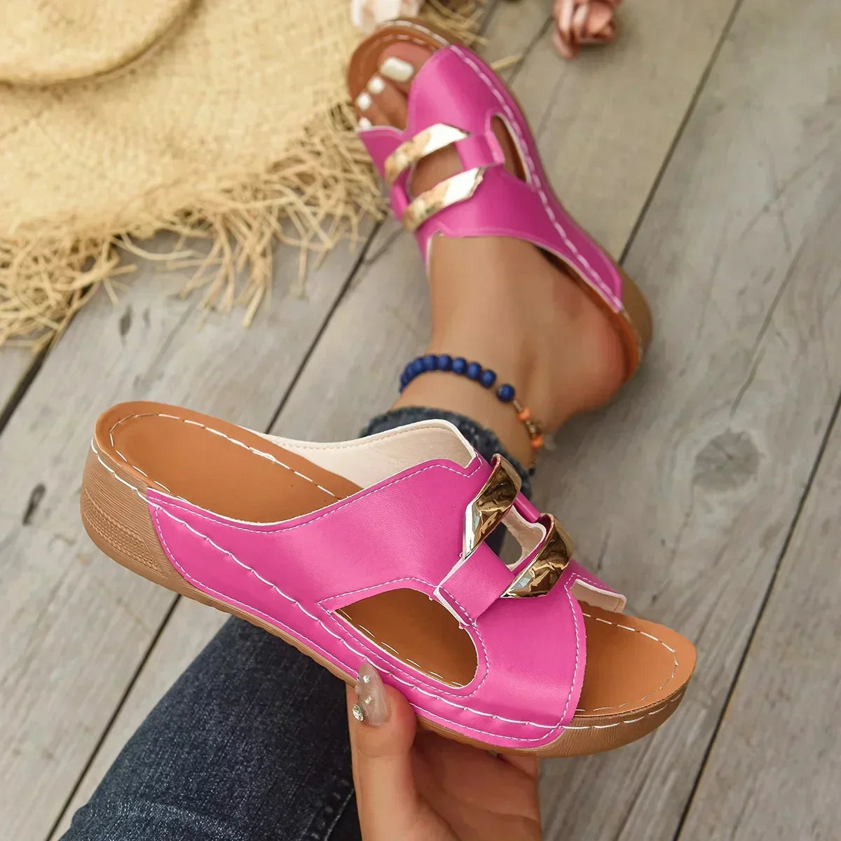 Lina | Orthopaedic Wedge Heel Sandals™