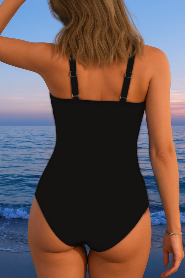 Eloria - Elegant swimsuit with a colourful print
