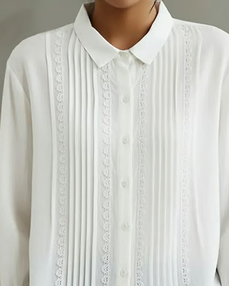 Patchessa | Elegant Patchwork Blouse