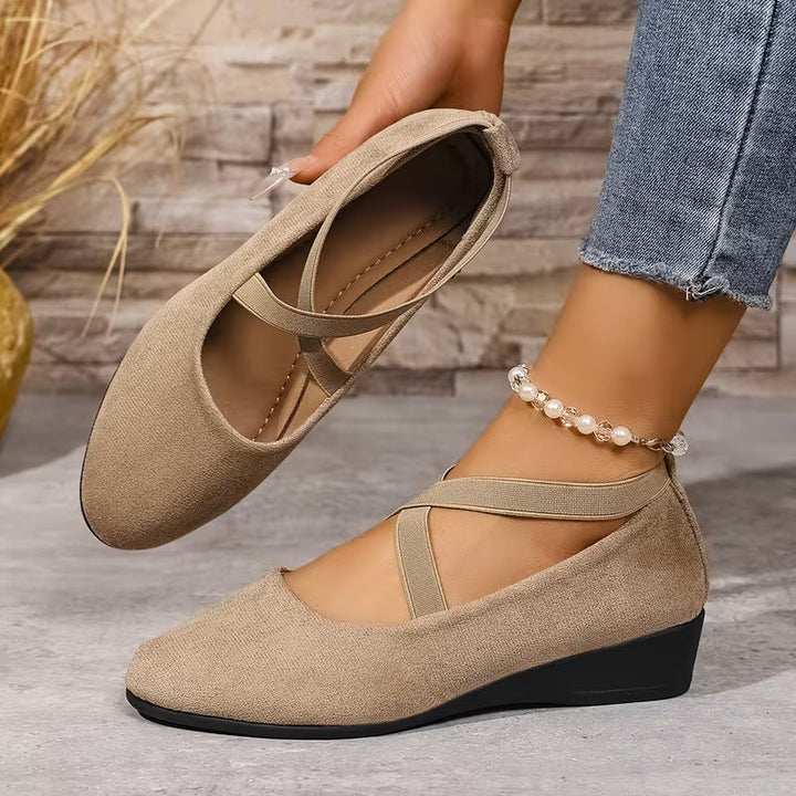 Delphine Comfort Wedge Ballet Flats detail 3