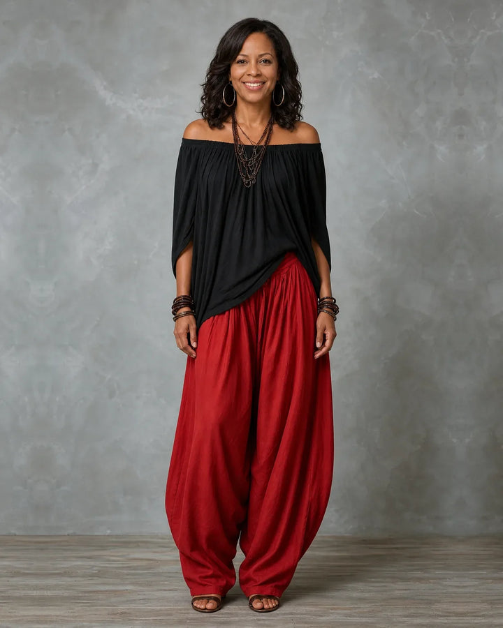 Jada | Off-Shoulder Palazzo Set