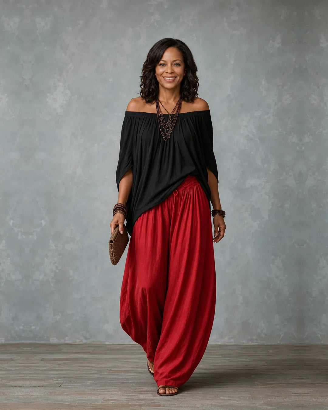 Jada | Off-Shoulder Palazzo Set