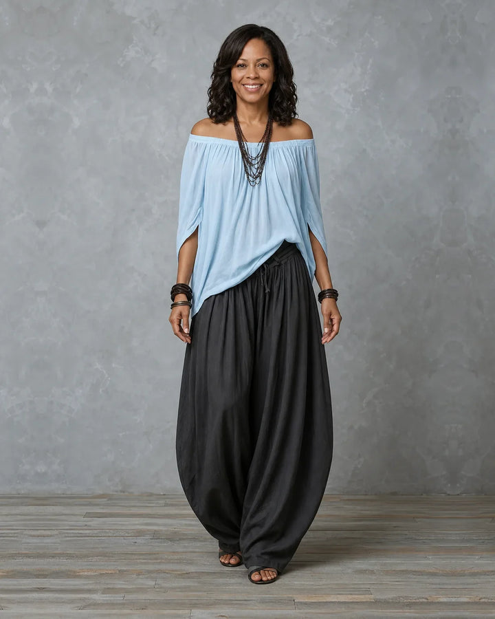 Jada | Off-Shoulder Palazzo Set