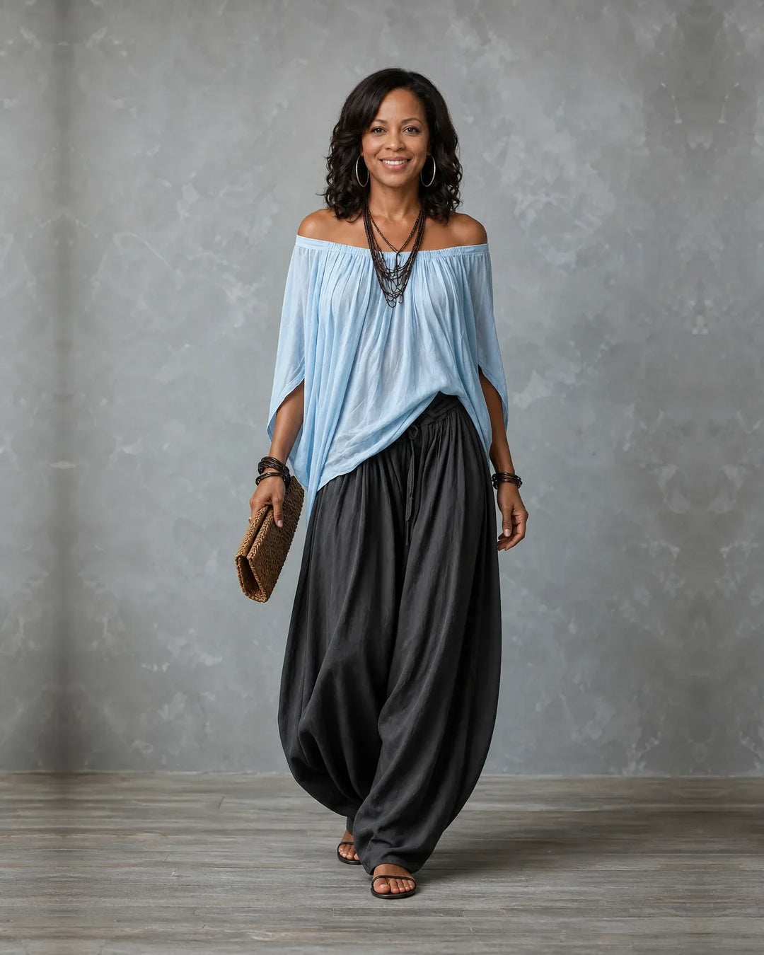 Jada | Off-Shoulder Palazzo Set