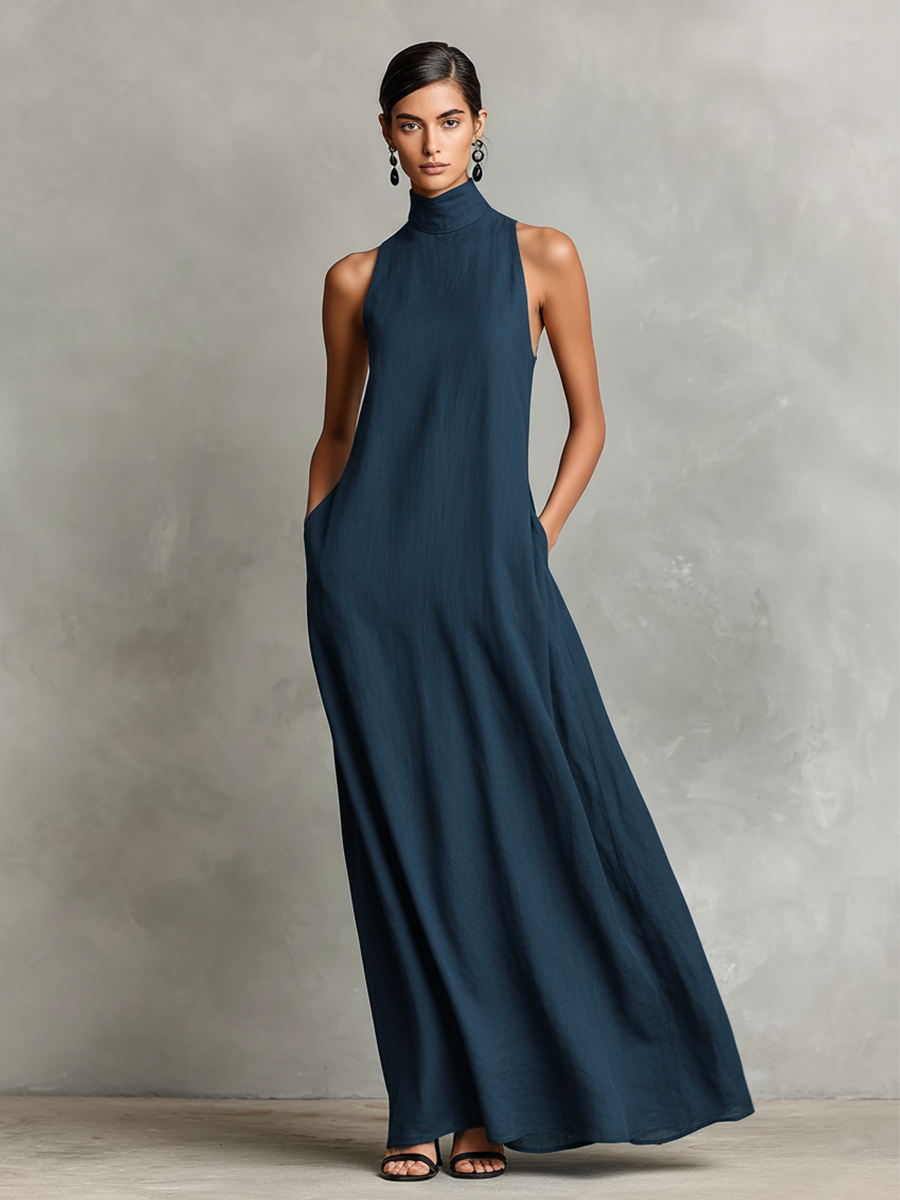 Liliane Maxi Dress - Blue
