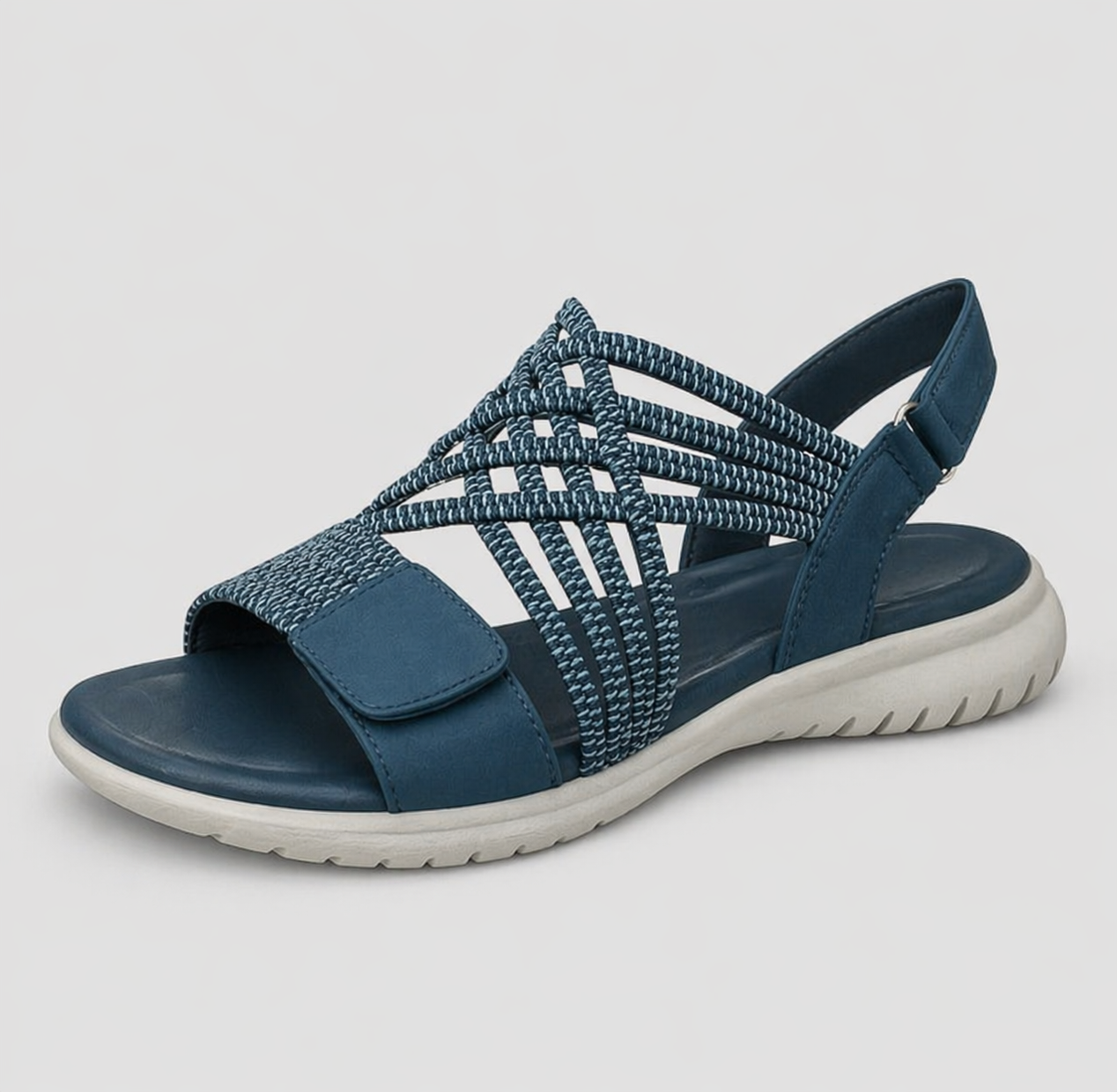 Ines | Braided Strap Orthopedic Sandals