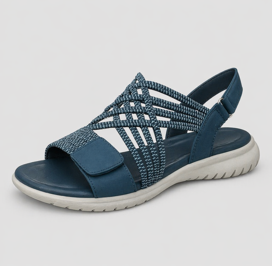 Ines | Braided Strap Orthopedic Sandals