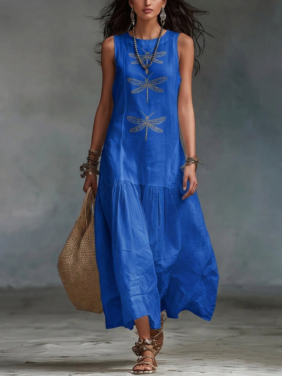 Geneva | Sleeveless maxi dress