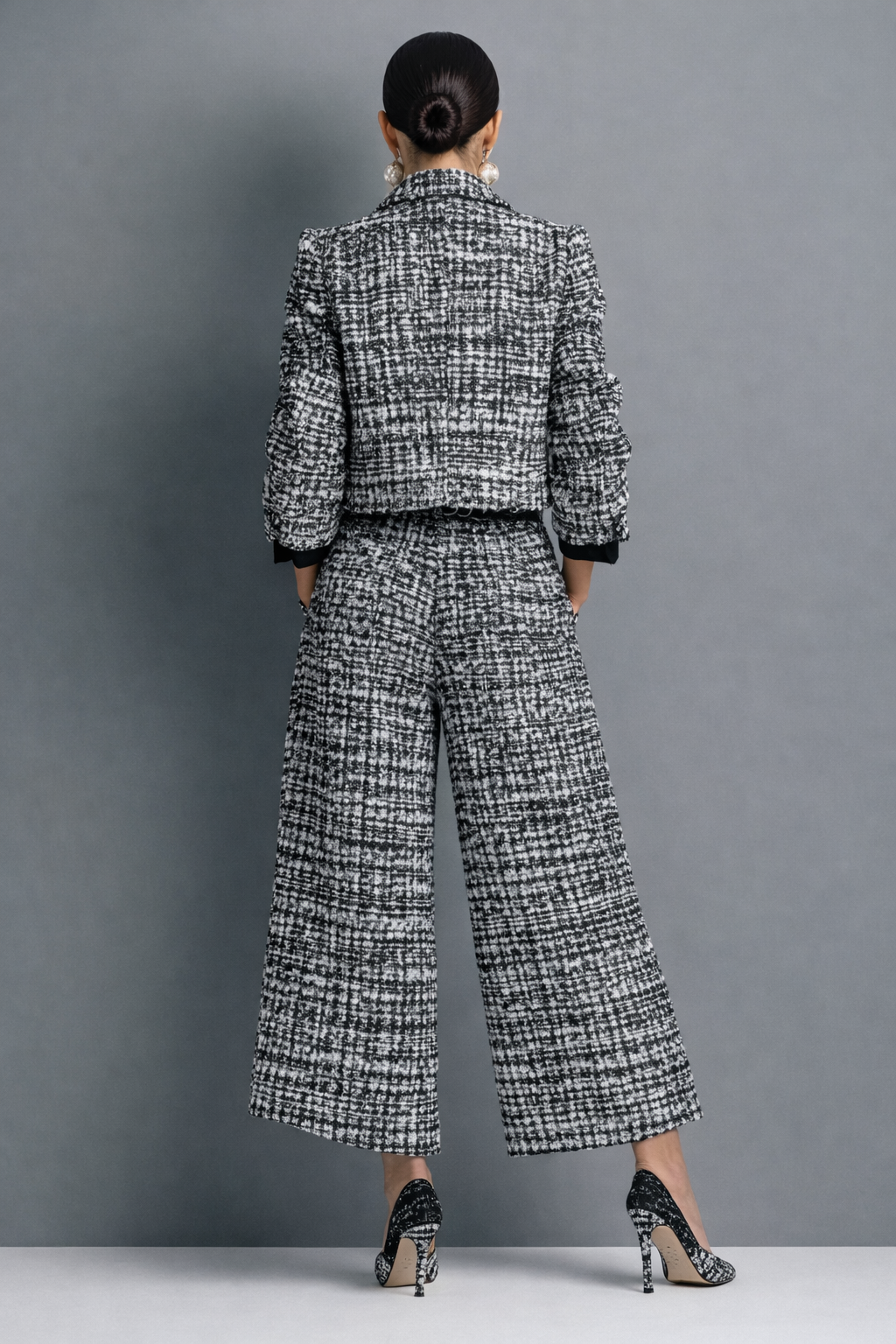 Lucía | Structured Tweed Two-Piece Set