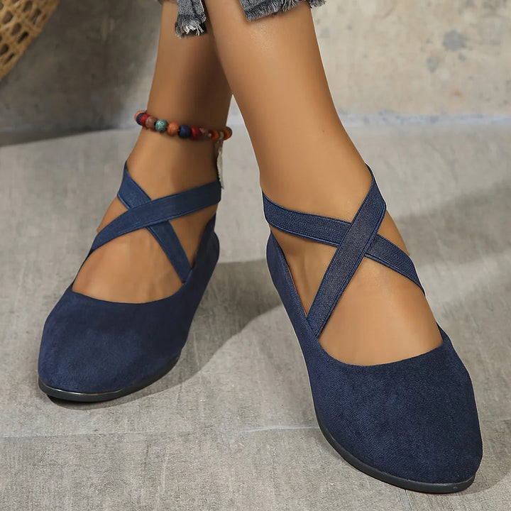 Delphine Comfort Wedge Ballet Flats detail 5