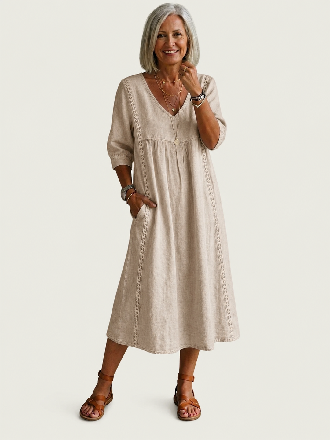Juliette I Elegance A-Line Maxi Dress