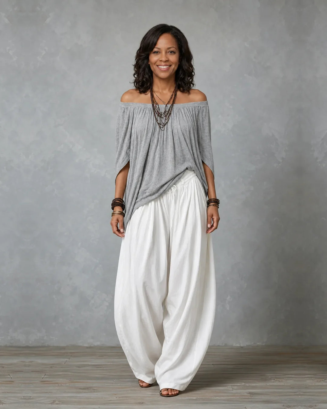 Jada | Off-Shoulder Palazzo Set