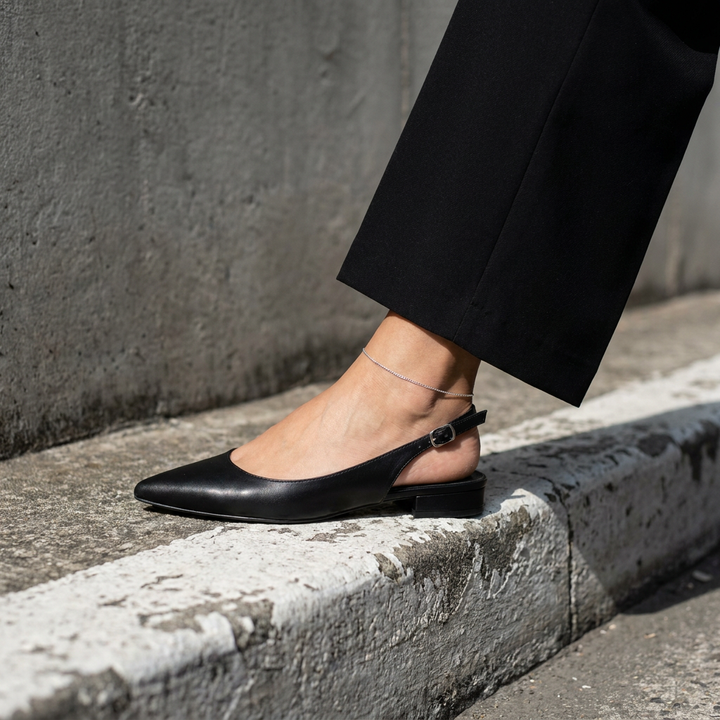 Mila - Orthopaedic Slingback Flats