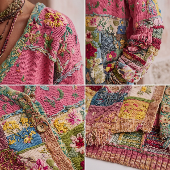 Eleanor Elegant Summer Cardigan detail 3