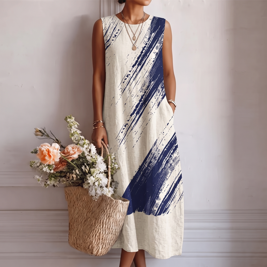 Elin™ | Elegant Midi Dress for Everyday