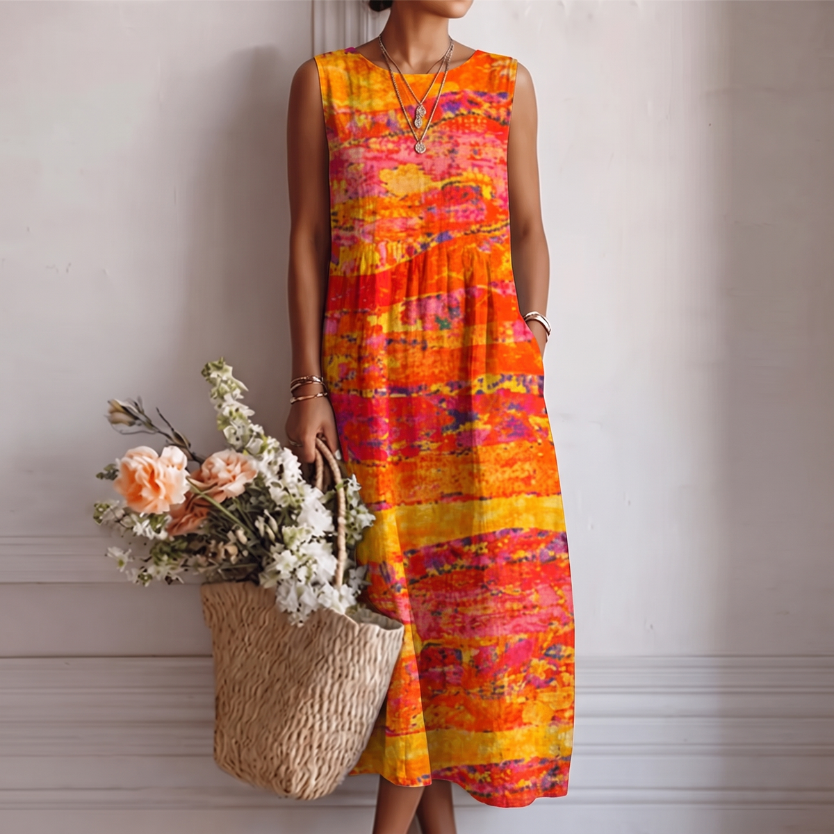Laura™ | Midi Everyday Dress
