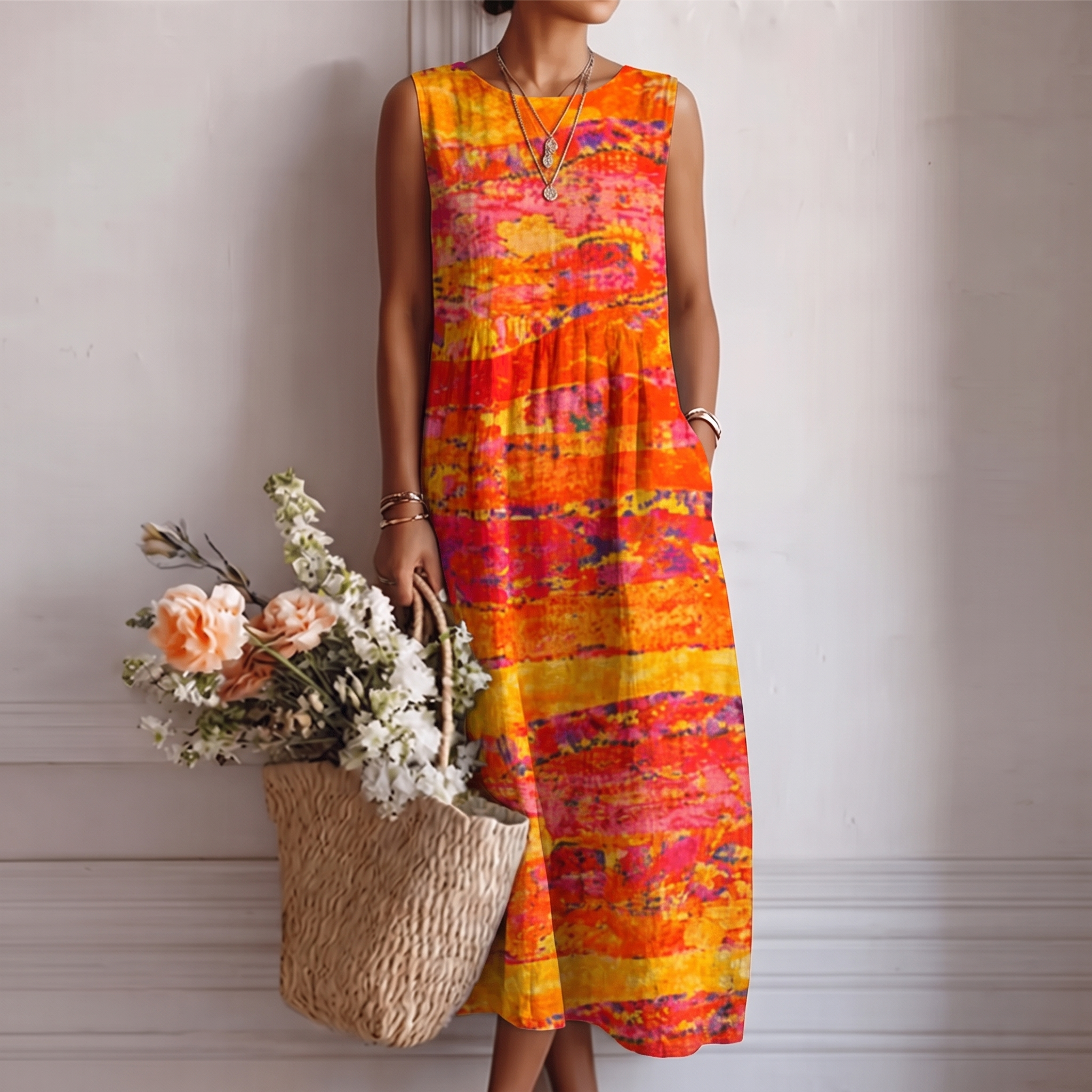 Laura™ | Midi Everyday Dress