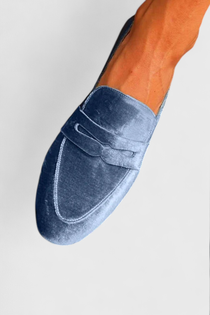 Giovanna | Patchwork Slip-On Loafers