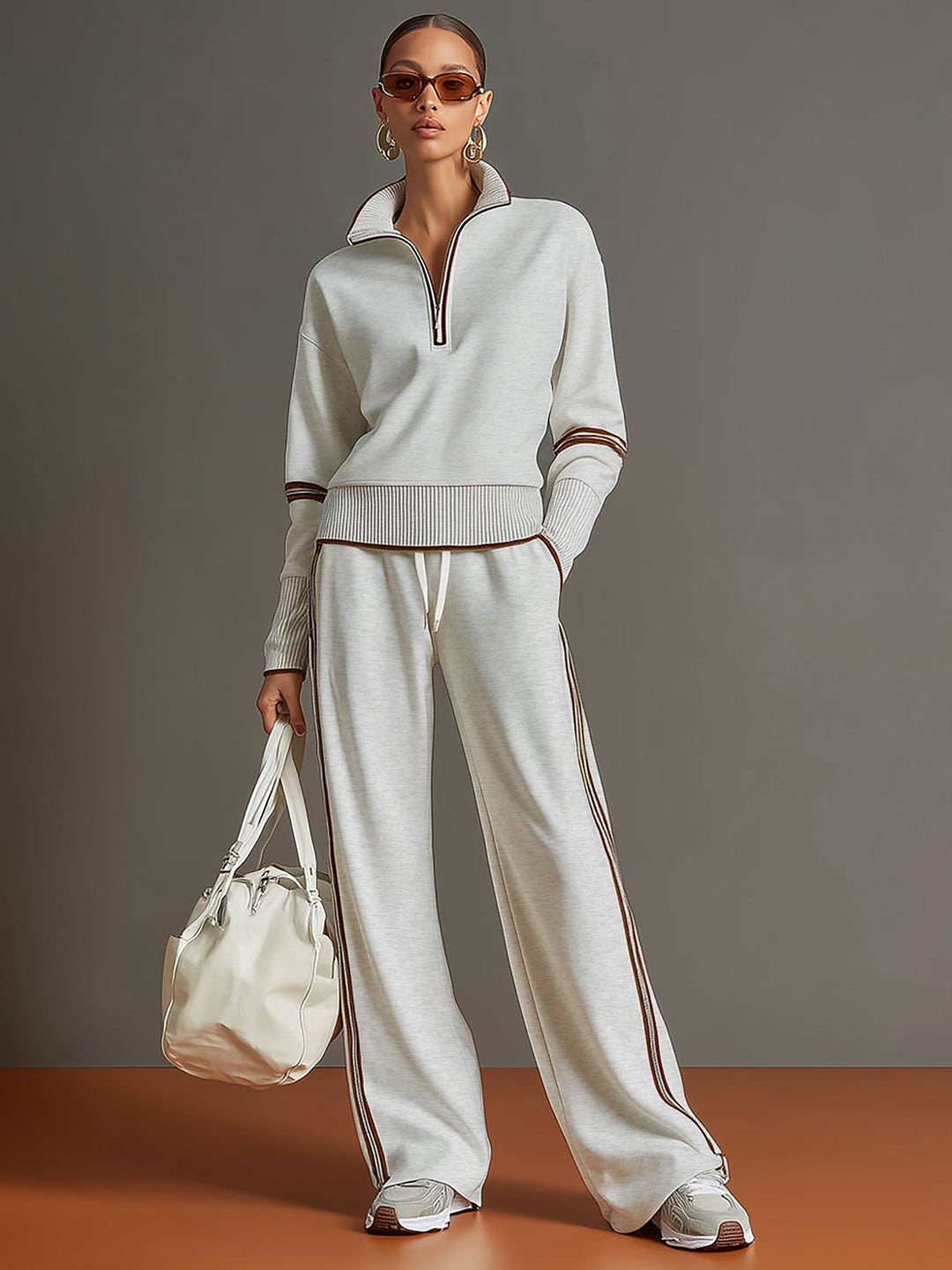 Marietta | Relaxed Sweater & Wide-Leg Pant Set