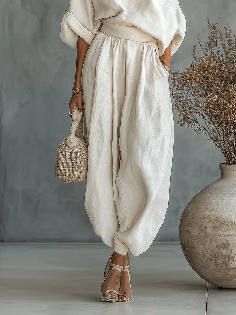 Mila™ | Two-Piece Bardot Neckline Set