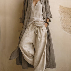Rosemary Layered Three-Piece Set - Beige