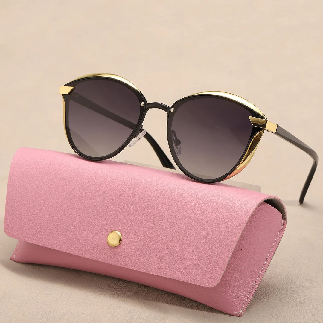 Runa | Polarised Cat-Eye Sunglasses with Case