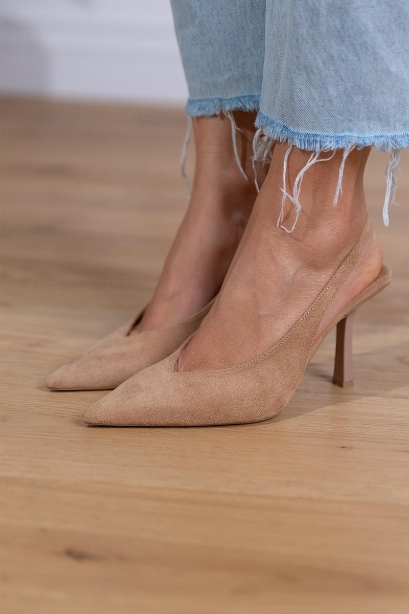 Adelina | Refined Nude Court Shoes