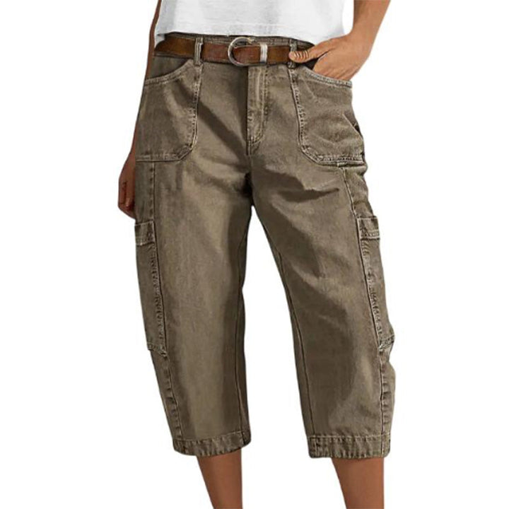 Harper | Casual Cargo Capri Trousers