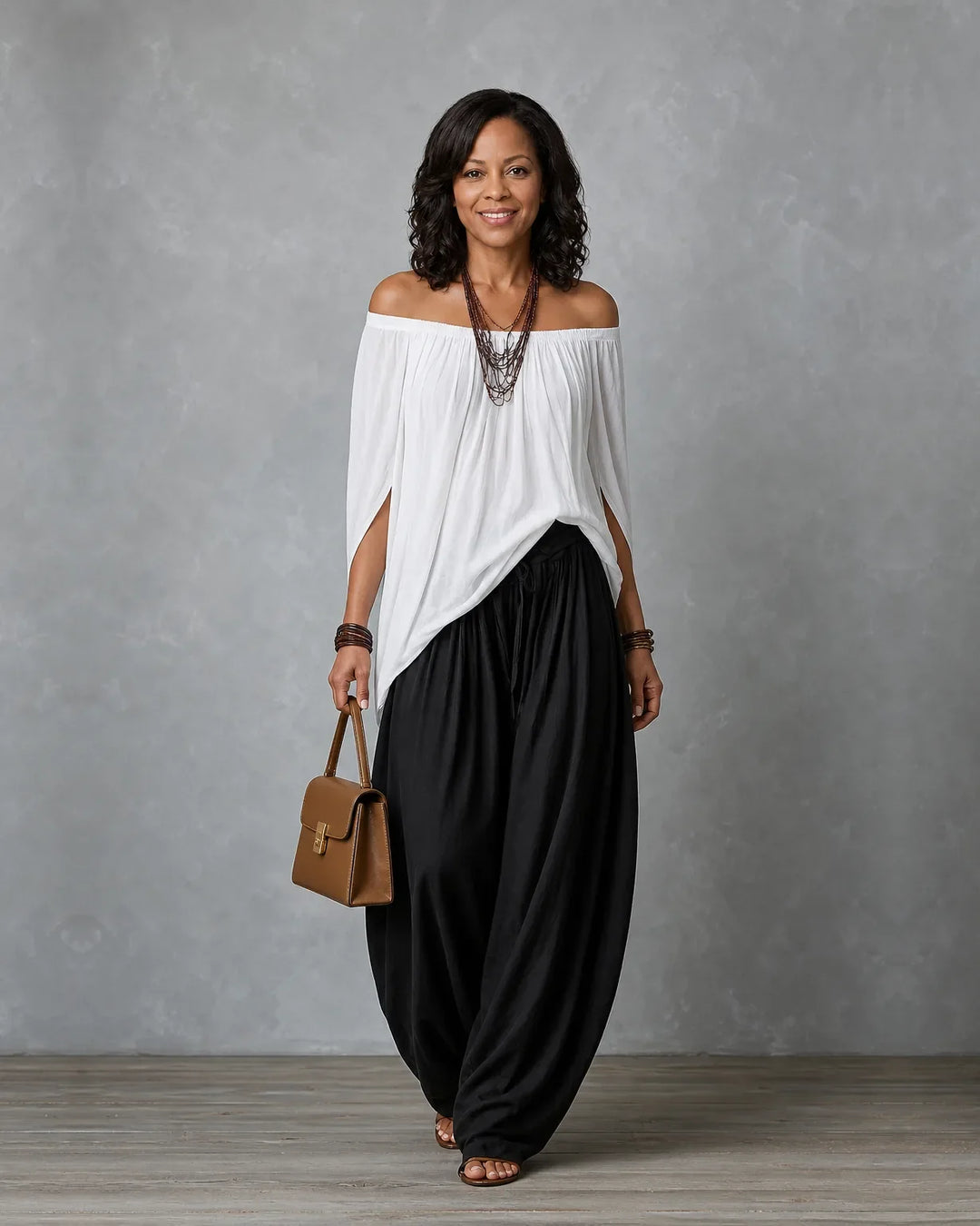 Jada | Off-Shoulder Palazzo Set